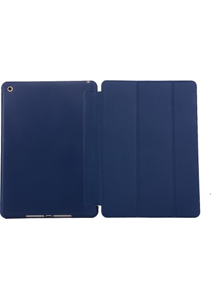 Üç Katlı Stand Silikon Deri Evrensel Koruyucu iPad 10.2 (2019 2020 2021) Otomatik Uyandırma uyku ile Tablet Kılıfı (Yurt Dışından)