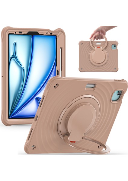 iPad Air 11 (2024) El Kavrama Standı Latte Tablet Kılıfı (Yurt Dışından) fiyatları