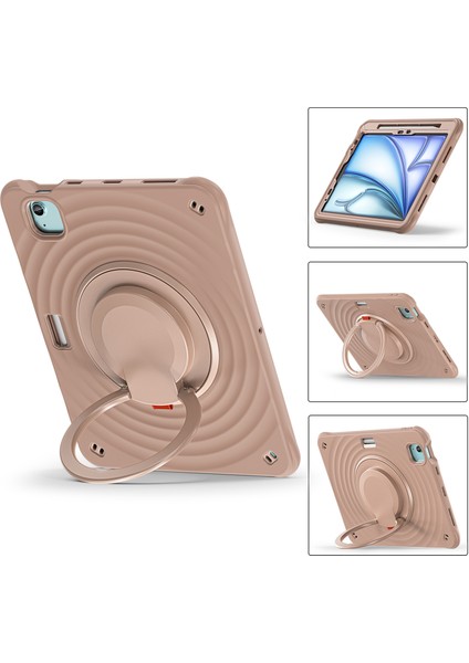 iPad Air 11 (2024) El Kavrama Standı Latte Tablet Kılıfı (Yurt Dışından) modelleri