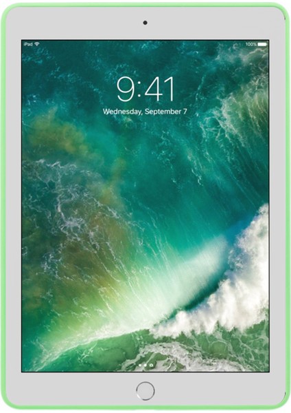 iPad 9.7 Inç (2018 2017) Tpu Yumuşak Dokunmatik Floresan Tablet Kılıfı (Yurt Dışından)