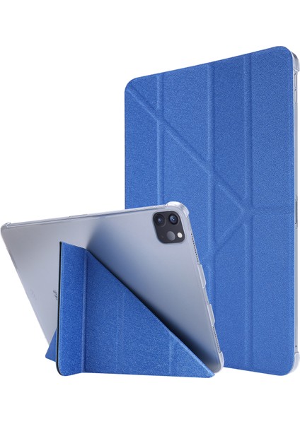 Ipek Doku Origami Standı Deri Akıllı iPad Air 11 (2024) AIR (2022 2020) Tablet Kılıfı (Yurt Dışından)