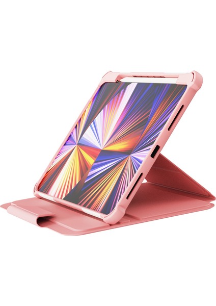 iPad Pro 11 (2020 2021 2022) Deri Otomatik Uyandırma uyku Ayarlanabilir Stand Tablet Kılıfı (Yurt Dışından)