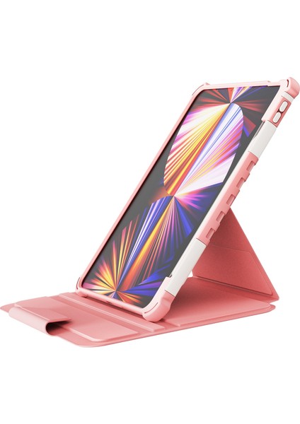 iPad Pro 11 (2020 2021 2022) Deri Otomatik Uyandırma uyku Ayarlanabilir Stand Tablet Kılıfı (Yurt Dışından)