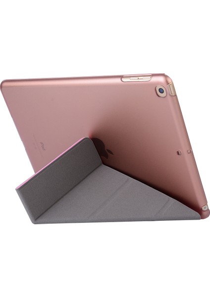 Ipek Akıllı Origami Standı Deri iPad 10.2 (2019 2020 2021) Tablet Kılıfı (Yurt Dışından)