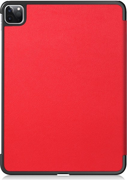 Litch Skin Pu Deri Üç Katlı Stand iPad Air 11 (2024) PRO 11 Inç (2022 2021 2020) Tablet Kılıfı (Yurt Dışından) modelleri