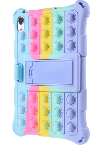 Fidget Pop Oyuncaklar Itin It Yumuşak Silikon Koruyucu iPad Mini (2021) Katlanabilir Tekme Standlı Tablet Kılıfı (Yurt Dışından)