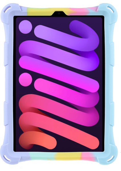 Fidget Pop Oyuncaklar Itin It Yumuşak Silikon Koruyucu iPad Mini (2021) Katlanabilir Tekme Standlı Tablet Kılıfı (Yurt Dışından)