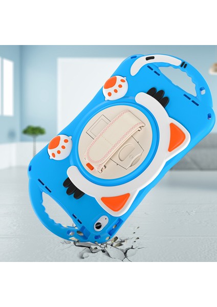 iPad 10.9 (2022) IPAD 10. Nesil Döner El Kayışı Ağır Hizmet Sert Pc Yumuşak Silikon Standı Koruyucu Tablet Kılıfı (Yurt Dışından) indirimleri