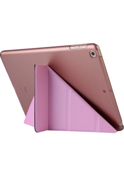 Ipek Akıllı Origami Standı Deri iPad 10.2 (2019 2020 2021) Tablet Kılıfı (Yurt Dışından)