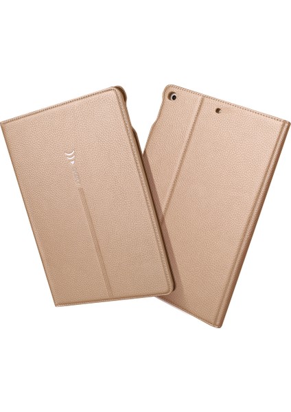 Litchi Doku Akıllı Deri Kart Yuvası iPad 9 7 Inç (2018) 9 7 Inç (2017) Standlı Tablet Kılıfı (Yurt Dışından)