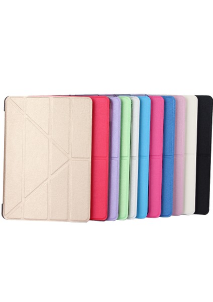Ipek Doku Origami Standı iPad 9.7 (2018 2017) Akıllı Deri Koruyucu Tablet Kılıfı (Yurt Dışından)