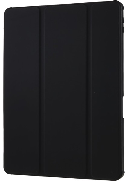 iPad 10.2 (2019 2020 2021) Pu Deri Tpu Akrilik Üç Katlı Stand Koruyucu Tablet Kılıfı (Yurt Dışından)