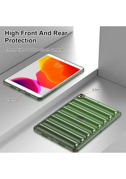 iPad Air 10.5 Inç (2019) Aşağı Ceket Tamı Yumuşak Tpu Tablet Kılıfı (Yurt Dışından)