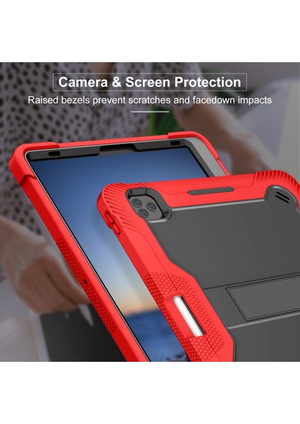 Standı iPad Pro 12.9 Silikon Pc Koruyucu ile Kalem Tutucu Tablet Kılıfı (Yurt Dışından) fırsatları