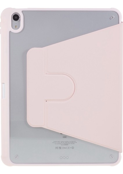 iPad Air 11 (2024) AIR (2022 2020) Otomatik Uyandırma ve Uyku Standı Pu Deri Tablet Kılıfı (Yurt Dışından)
