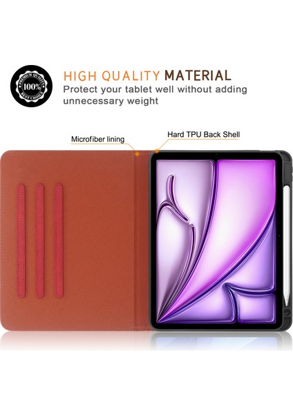 iPad Pro 11 Inç (2018 2020 2021 2022) AIR (2020 2022) AIR 11 (2024) Deri Tablet Kılıfı (Yurt Dışından) fiyatları