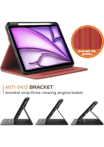 iPad Pro 11 Inç (2018 2020 2021 2022) AIR (2020 2022) AIR 11 (2024) Deri Tablet Kılıfı (Yurt Dışından) indirimleri