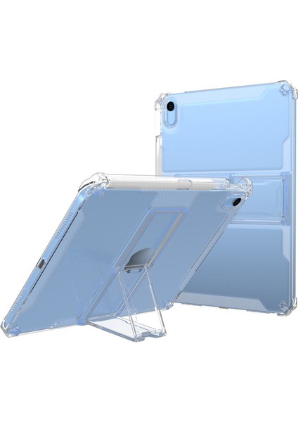 iPad 10.9 (2022) Temizle Tpu Hava Yastığı Köşeleri Pc stand ile Koruma nı Bırakın Tablet Kılıfı (Yurt Dışından)