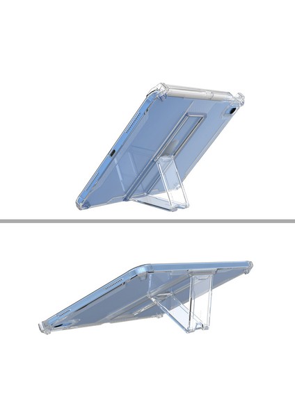 iPad 10.9 (2022) Temizle Tpu Hava Yastığı Köşeleri Pc stand ile Koruma nı Bırakın Tablet Kılıfı (Yurt Dışından)