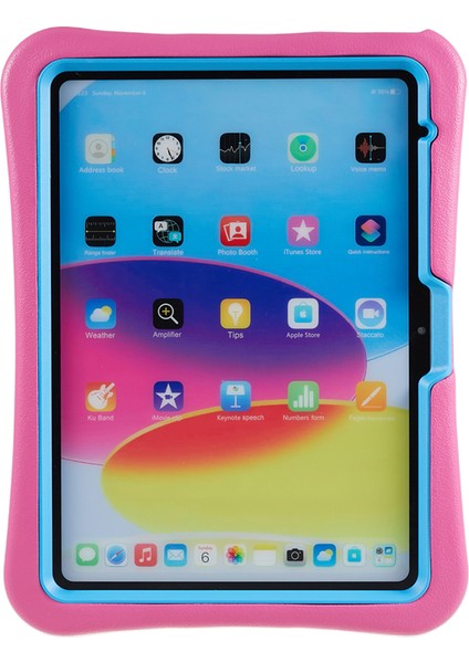 iPad 10.9 (2022) 360 Derece Dönebilen Pc Standı Eva Koruyucu Tablet Kılıfı (Yurt Dışından)