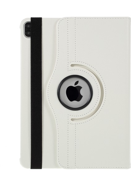 iPad Air 11 (2024) AIR (2020 2022) Döner Standlı Deri Benzersiz Daire Içi Boş Tam Tablet Kılıfı (Yurt Dışından)