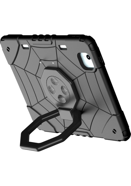 iPad Air 11 (2024) M2 Tpu Pc Fidget Saplı Standı ve Kalem Tutucu Tablet Kılıfı (Yurt Dışından)