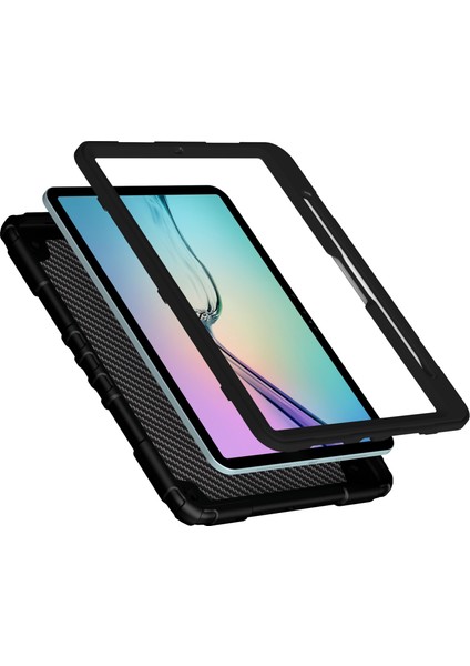 iPad Air 11 (2024) M2 Tpu Pc Fidget Saplı Standı ve Kalem Tutucu Tablet Kılıfı (Yurt Dışından)