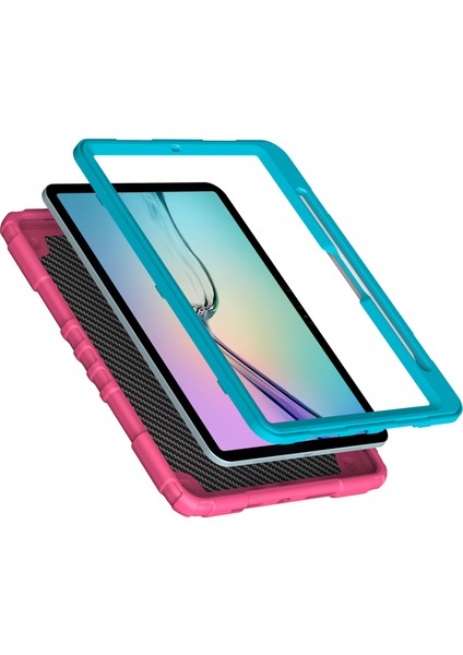 iPad Air 11 (2024) M2 Tpu Pc Fidget Saplı Standı ve Kalem Tutucu Tablet Kılıfı (Yurt Dışından)