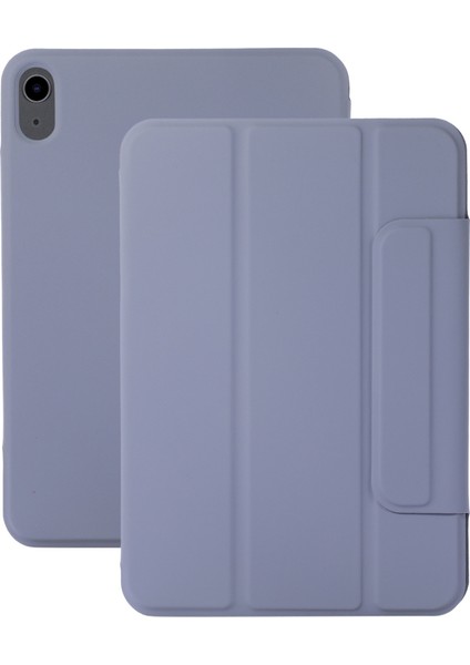 iPad 10.9 (2022) Manyetik Toka Pu Deri Otomatik Uyandırma uyku Standı Koruyucu Tablet Kılıfı (Yurt Dışından)