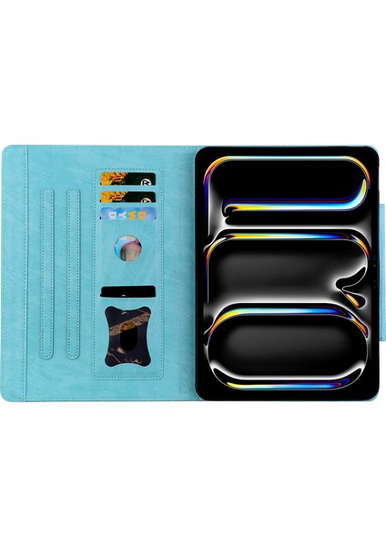iPad Air 11 (2024) IPAD Air (2022 2020) Pu Deri Manyetik Toka Tablet Kılıfı (Yurt Dışından)