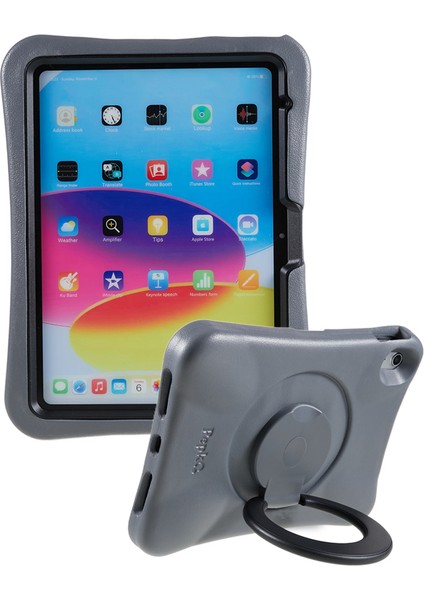iPad 10.9 (2022) 360 Derece Dönebilen Pc Standı Eva Koruyucu Tablet Kılıfı (Yurt Dışından)