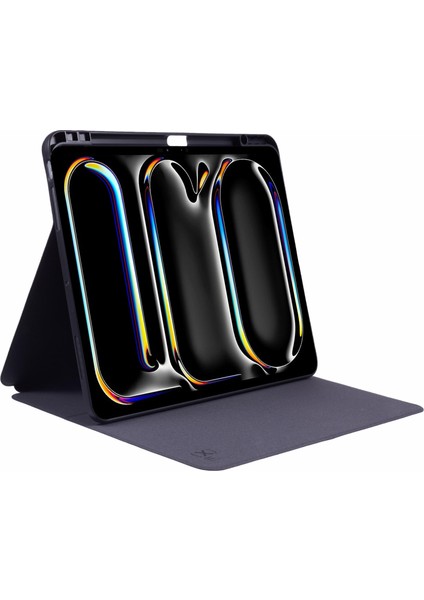 iPad Pro 13 (2024) Kamuflaj Desenli Pu Deri Otomatik Uyandırma uyku Tablet Kılıfı (Yurt Dışından) modelleri