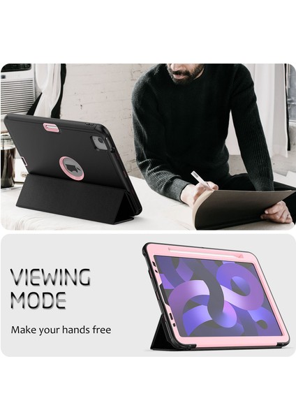 iPad Pro 11 Ayrılabilir Pu Deri Üç Katlı Stand Otomatik Uyandırma uyku Tablet Kılıfı (Yurt Dışından) modelleri