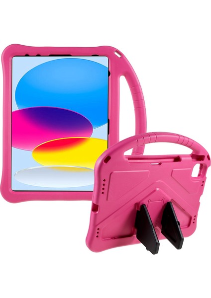 iPad 10.9 (2022) Eva Sağlam Cabrio Kolu Standı Koruyucu Çocuklar Tablet Kılıfı (Yurt Dışından)
