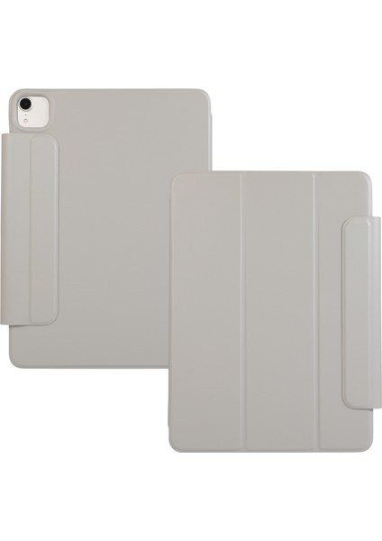 Sert Pc Pu Deri iPad Pro 12.9 Manyetik Tokalı (2022 2021 2018 2020) Tablet Kılıfı (Yurt Dışından)