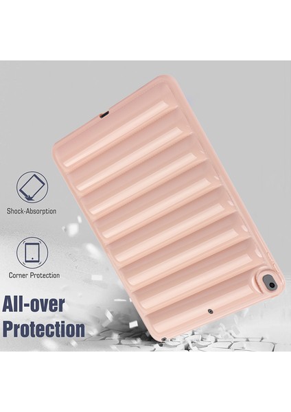 Koruyucu iPad Air 10.5 Inç (2019) Şeker Renk Aşağı Ceket Doku Yumuşak Tpu Tablet Kılıfı (Yurt Dışından)