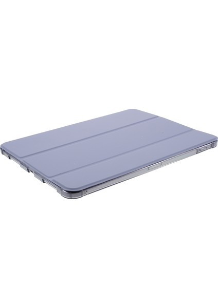 Mat Deri Tpu Üç Katlı iPad Air 11 (2024) AIR (2022 2020) Tablet Kılıfı (Yurt Dışından)