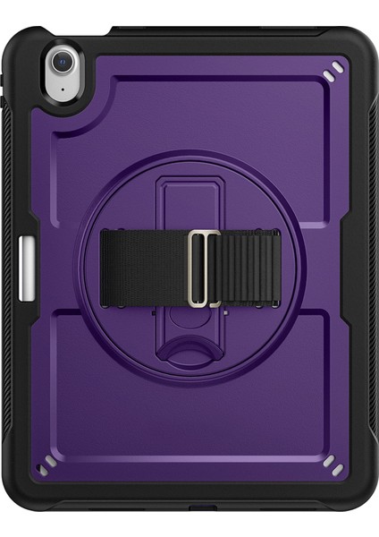 iPad Air 11 (2024) Stand Pc Tpu Kalem Tutucu Omuz Askılı Tablet Kılıfı (Yurt Dışından)