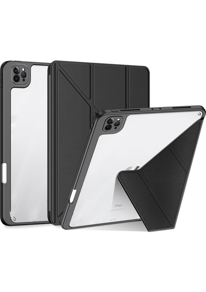 iPad Pro 11 Magi Koruyucu V Katlama Standı Desteği Otomatik Uyandırma uyku Tablet Kılıfı (Yurt Dışından)