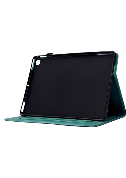 iPad 10.2 (2019 2020) Kediler Baskılı Pu Deri Kart Yuvası Tablet Kılıfı (Yurt Dışından)