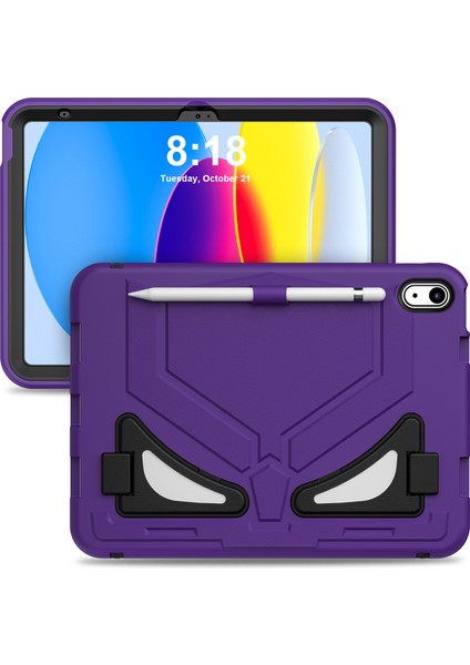 iPad 10.9 (2022) Leopar Sağlam Düşmeye stand Tablet Kılıfı (Yurt Dışından)