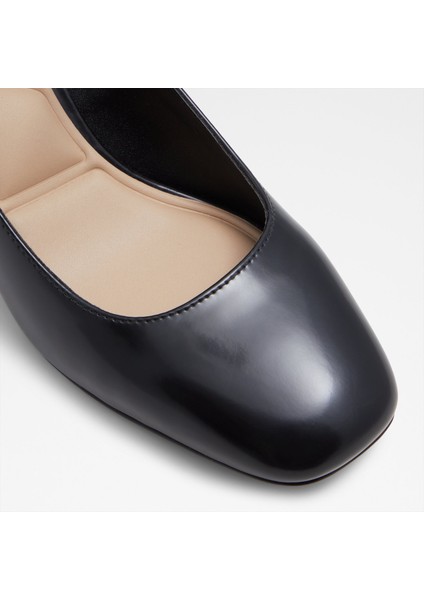 Kaerı Ayakkabı Orta Boy Topuklu - Siyah indirimleri