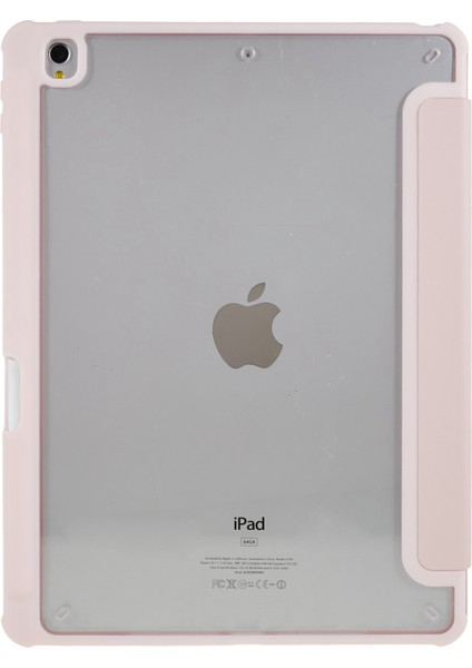 iPad 10.2 (2019 2020 2021) Pu Deri Tpu Akrilik Üç Katlı Stand Koruyucu Tablet Kılıfı (Yurt Dışından) fırsatları