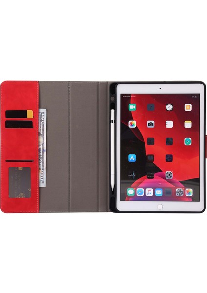 iPad 10.2 (2019 2020 2021) Pu Deri Akıllı Cüzdan Tamlı Folyo Standlı Kalem Tutuculu Tablet Kılıfı (Yurt Dışından) modelleri