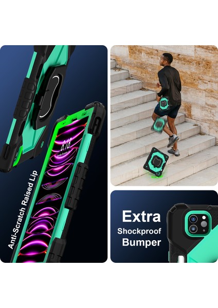 iPad Pro 11 (2020 2021 2022 2018) AIR (2022 2020) stand Nane i Tablet Kılıfı (Yurt Dışından)