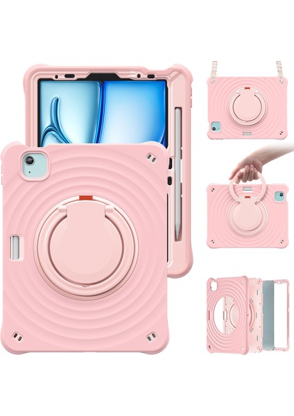 iPad Air 11 (2024) IPAD Pro 11 (2022 2021 2020 2018) Omuz Askılı Stand Tablet Kılıfı (Yurt Dışından)