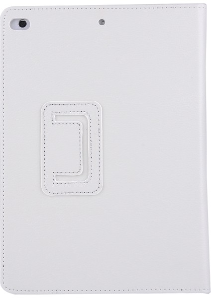 iPad 9.7 (2018 2017) Litchi Texture Flip Stand Akıllı Deri Tablet Kılıfı (Yurt Dışından)
