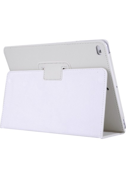 iPad 9.7 (2018 2017) Litchi Texture Flip Stand Akıllı Deri Tablet Kılıfı (Yurt Dışından)