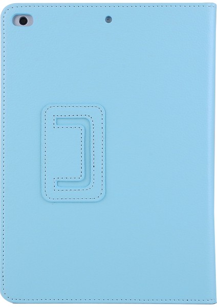 iPad 9.7 (2018 2017) Flip Stand Akıllı Deri Litchi Texture Tablet Kılıfı (Yurt Dışından)