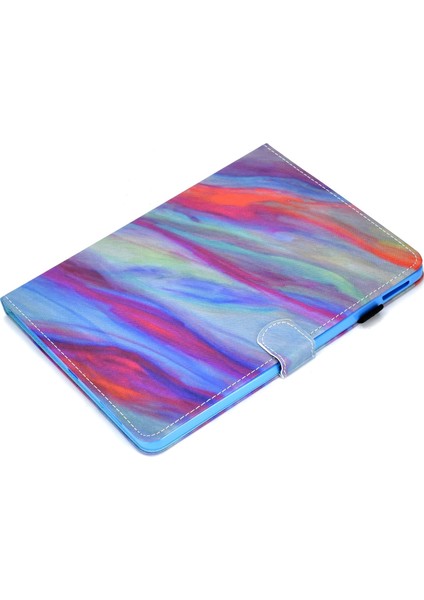 Air 11 (2024) AIR (2020 2022) Pu Deri Standlı Desen Baskı Mermer Tablet Kılıfı (Yurt Dışından) indirimleri